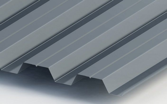 Профнастил Н60-845 оцинкованный и нержавеющий, 0,90